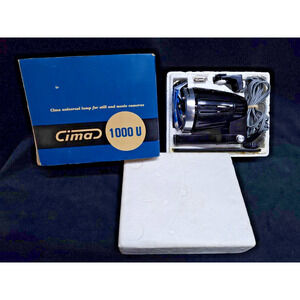Vintage CIMA 1000U Universal Photo and Film Light w Original Box Germany